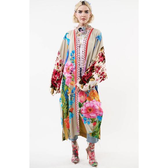 NWT Aratta Long Fantasy Kimono New Never worn Size Large - Picture 4 of 11